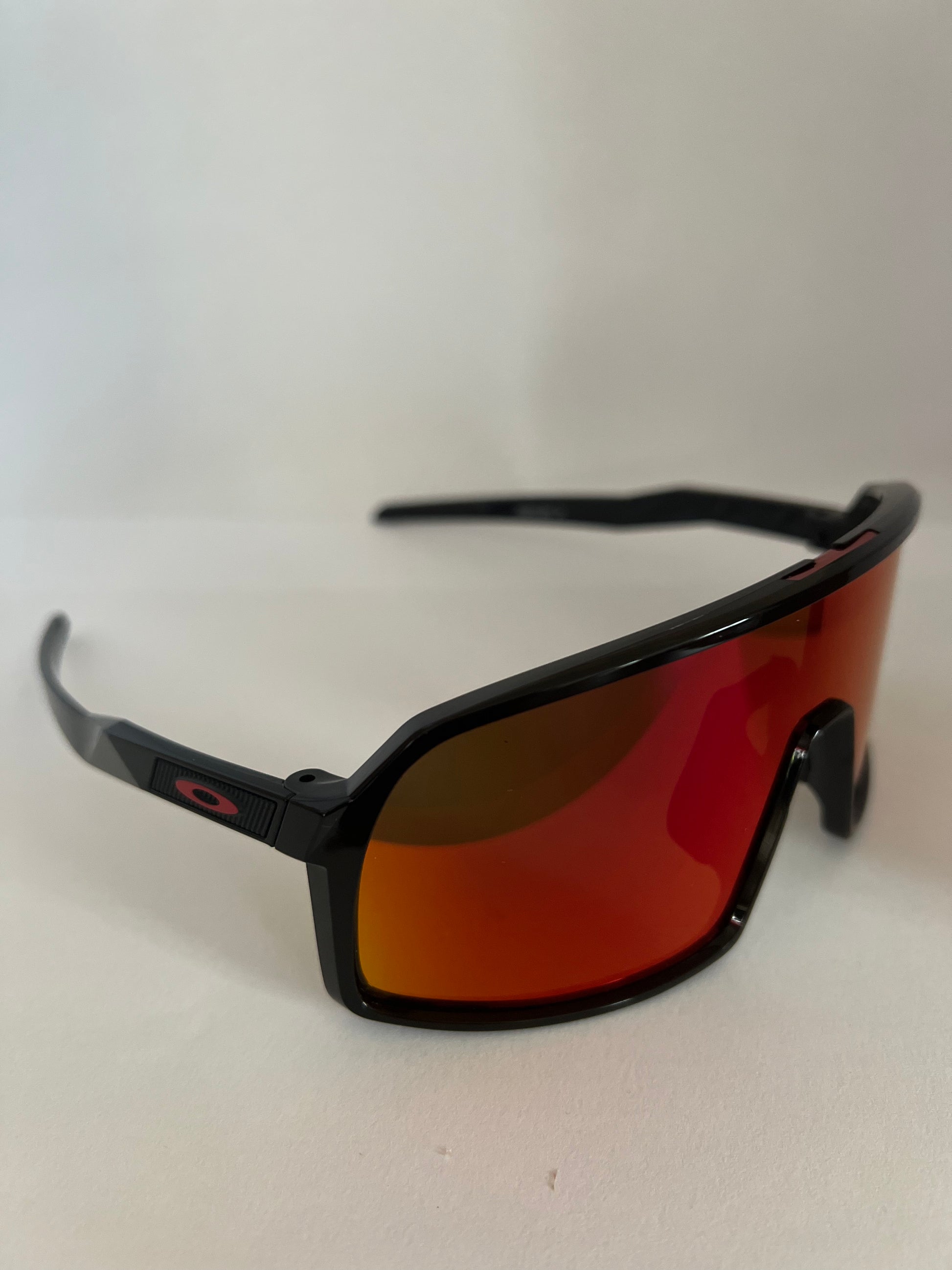Sutro S Prizm Ruby Lenses, Polished Black Frame Sunglasses